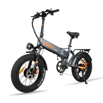 Vakole CO20 MAX 750W * 2 dubbele motor 20 "dikke fiets opvouwbare elektrische fiets 20Ah Samsung-batterij