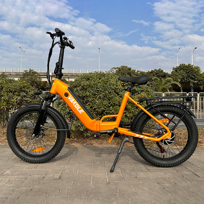 Vakole VT4 250W 20" Opvouwbare Elektrische Fatbike 468Wh Step-through E-bike