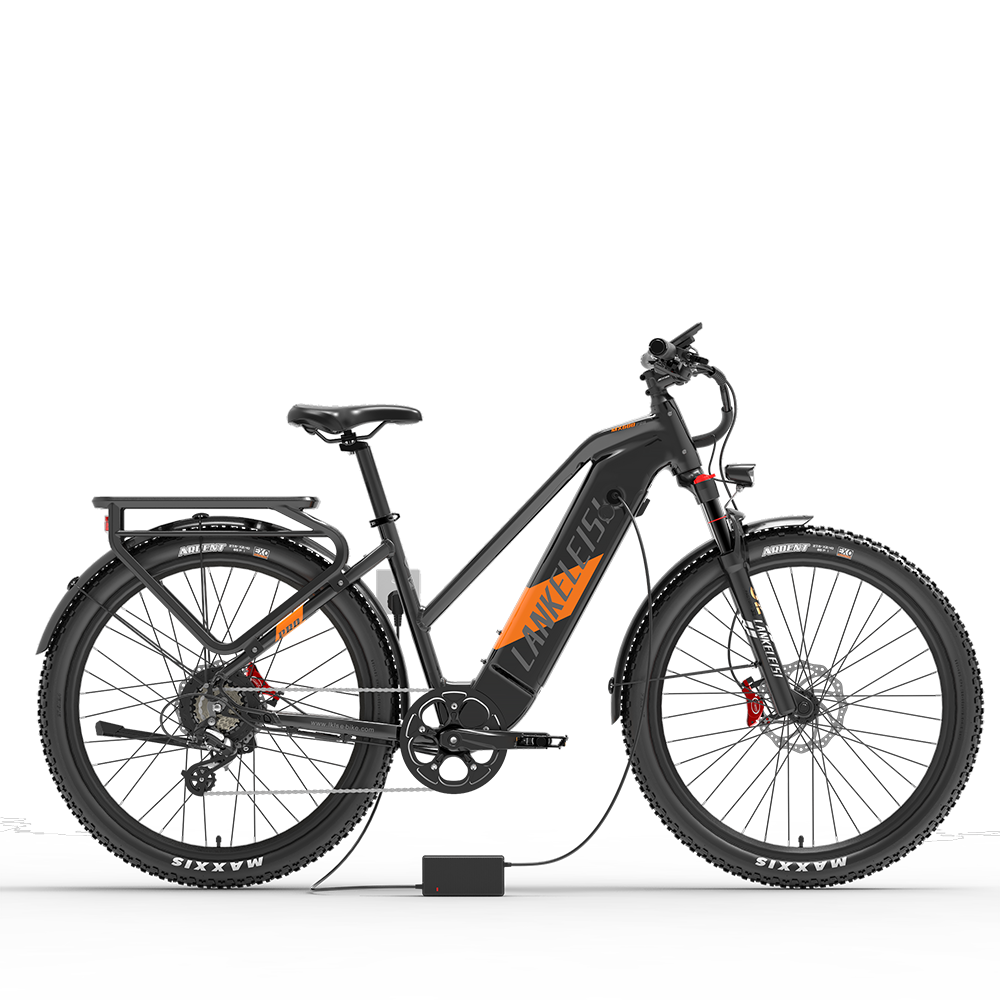 Bici da trekking elettrica Lankeleisi MX600 PRO 500W 27,5" 20Ah Batteria Samsung per pendolari E-bike [Preordine]