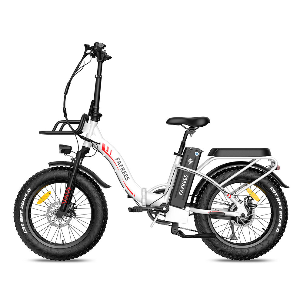 Fafrees F20 MAX 2023 versie 500W 20 "dikke fiets opvouwbare elektrische fiets 22,5 Ah Samsung batterij