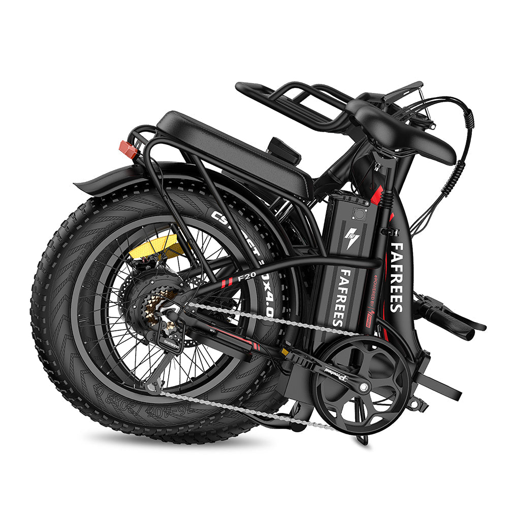 Fafrees F20 MAX 2023 Version 500W 20" Fat Bike Folding Electric Bike 22.5Ah Samsung Battery