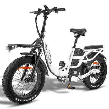 Fafrees F20 X-Max 750W 20" Folding Electric Fat Bike with 1440Wh Samsung Battery E-Bike