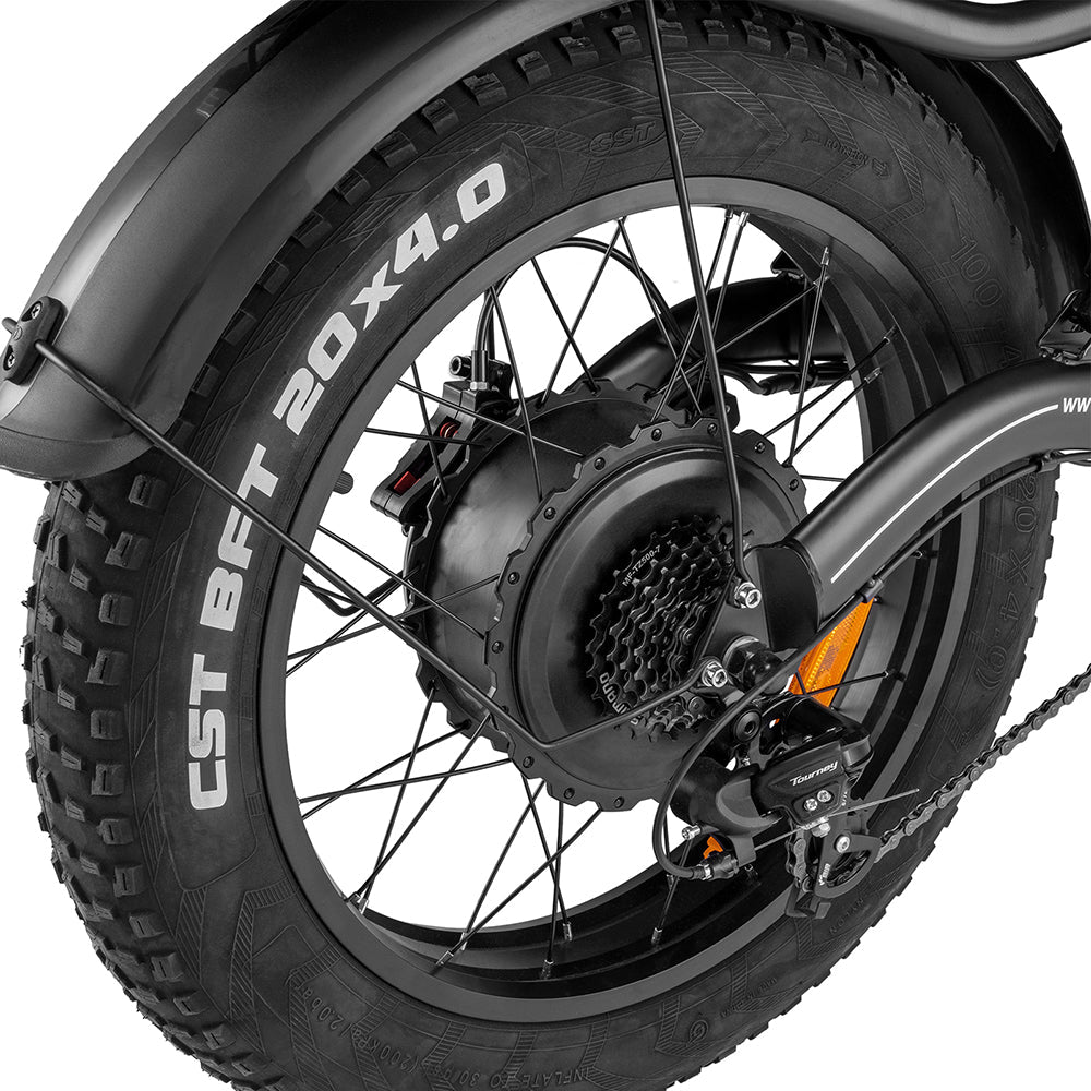 Bicicletta elettrica pieghevole Fafrees F20 X-Max 750W 20" Fat Bike con batteria Samsung 48V 30Ah