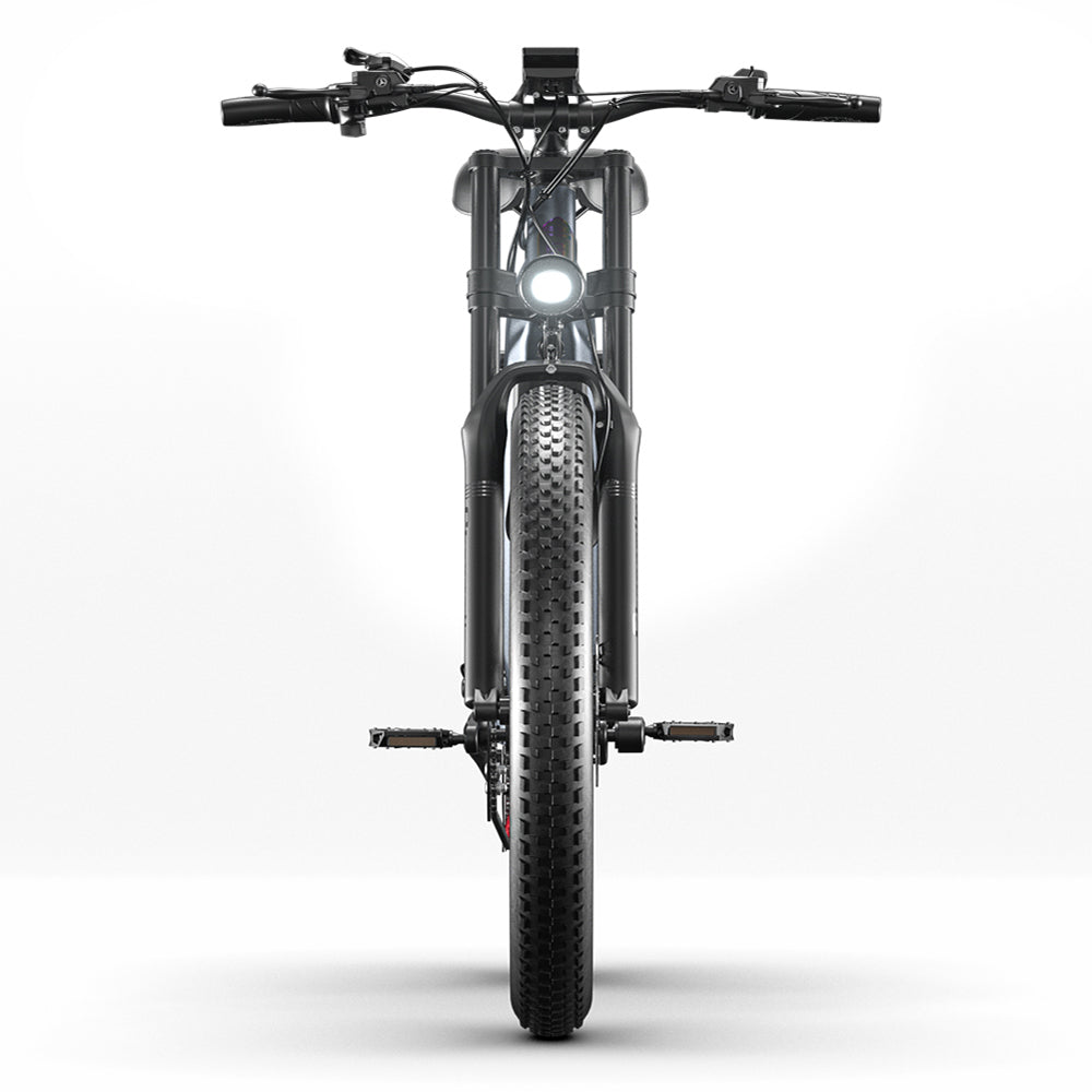 Shengmilo MX05 500W 26" Bafang Motor Fat Bike E-Mountainbike EMTB 17,5Ah Samsung Akku