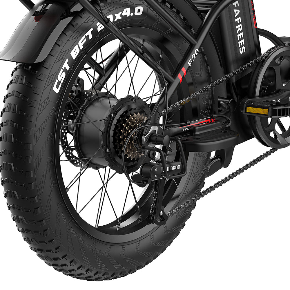 Fafrees F20 MAX 2023 Version 500 W 20" Fat Bike faltbares Elektrofahrrad 22,5 Ah Samsung Akku