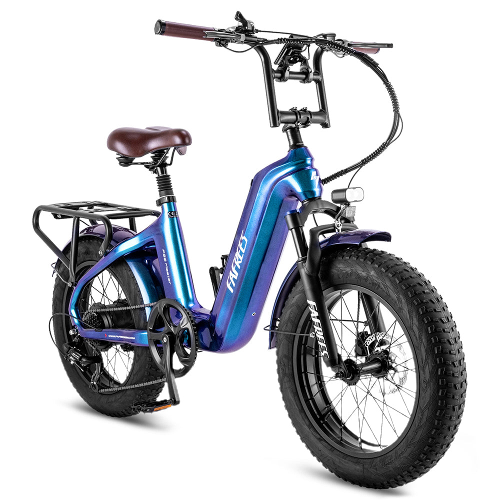 Fafrees F20 Master 500W 20" Kohlefaser Fatbike Elektrofahrrad 1080Wh Samsung Akku E-bike