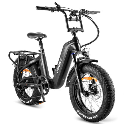 Fafrees F20 Master 500W 20 "koolstofvezel dikke fiets elektrische fiets 22,5 Ah Samsung-batterij