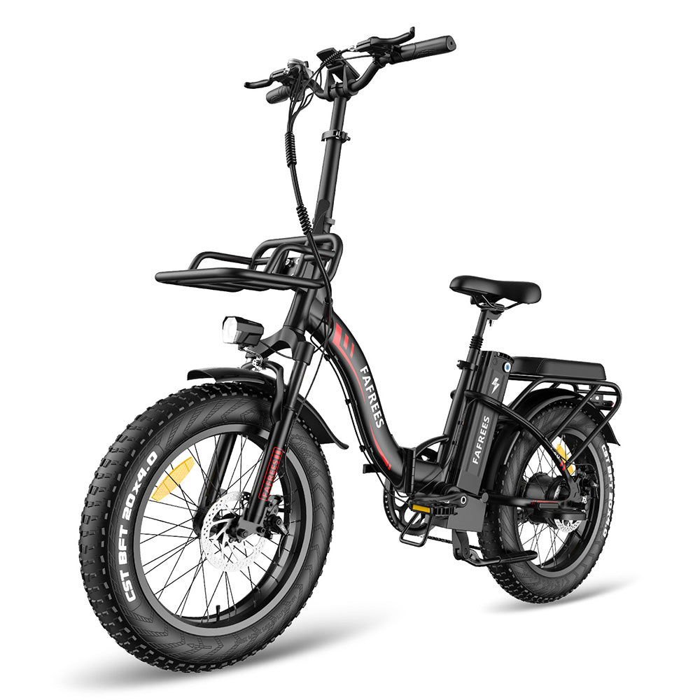 Fafrees F20 MAX 2023 versie 500W 20 "dikke fiets opvouwbare elektrische fiets 22,5 Ah Samsung batterij