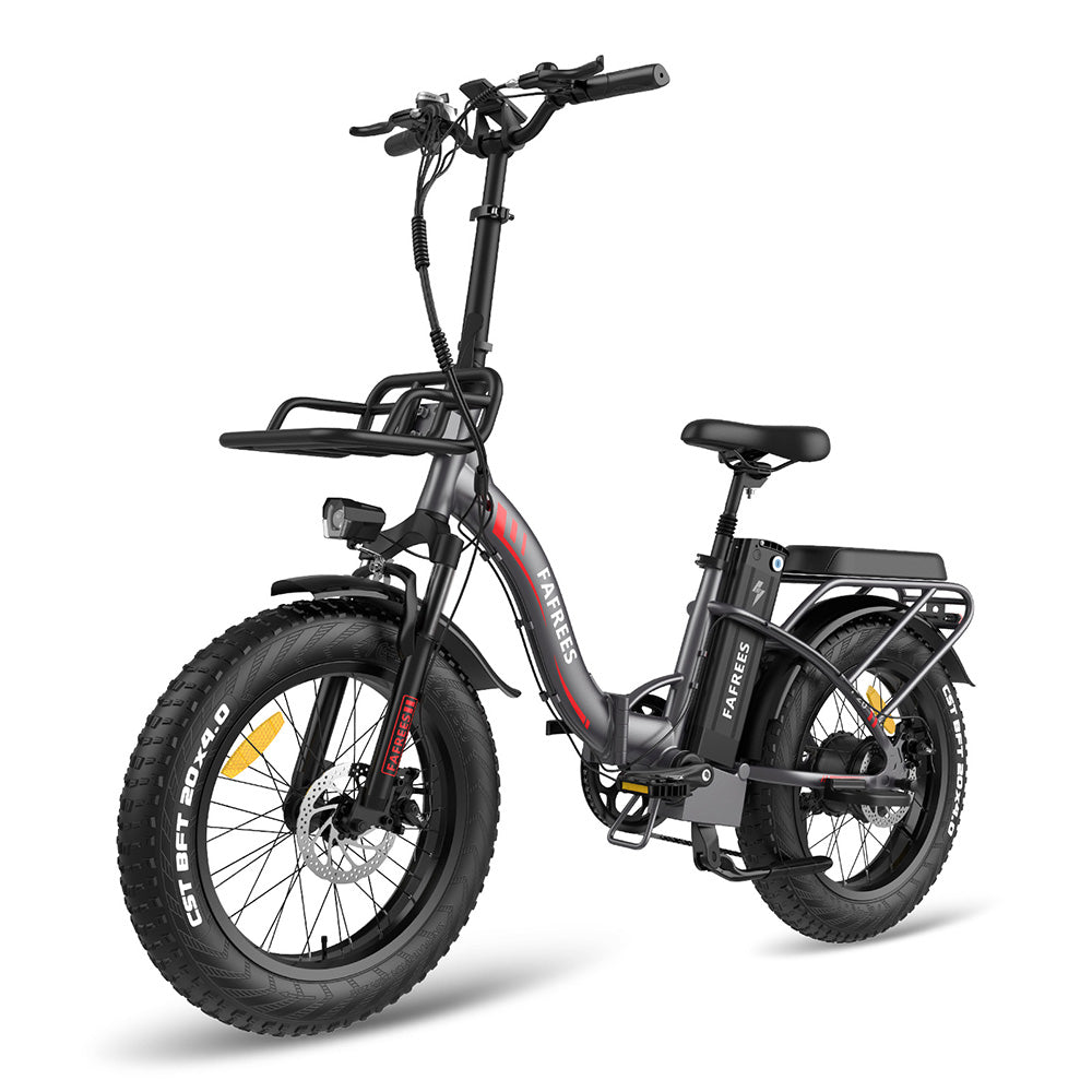 Fafrees F20 MAX 2023 Version 500W 20" Fat Bike Folding Electric Bike 22.5Ah Samsung Battery