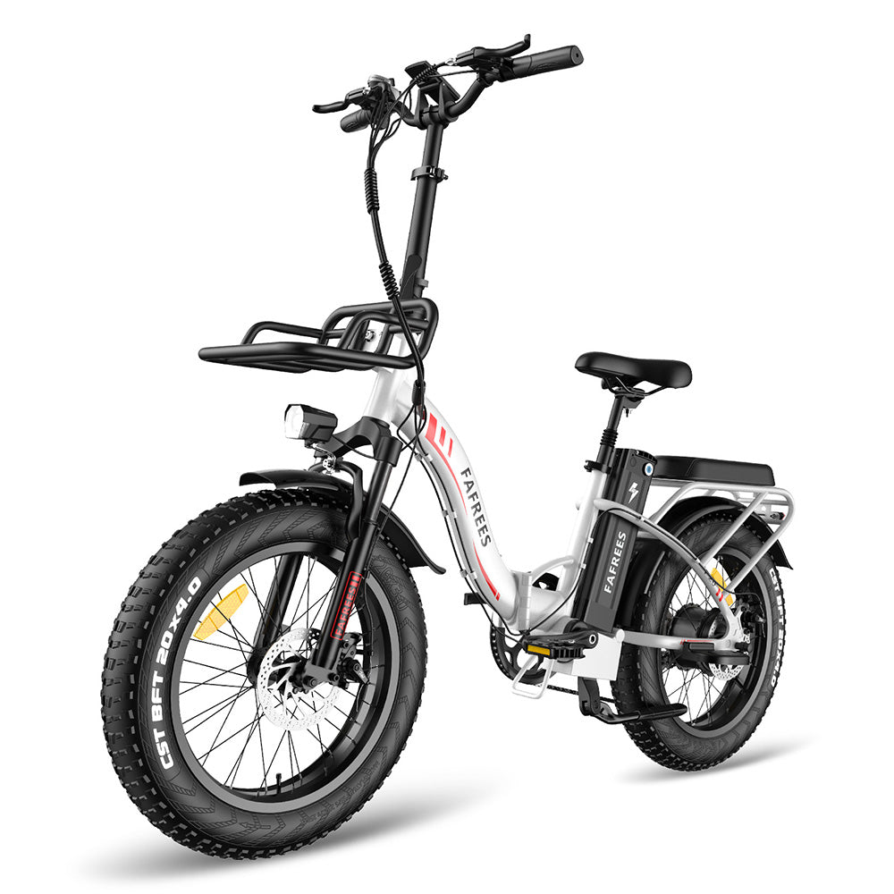 Fafrees F20 MAX 2023 Versione 500W 20" Fat Bike Bicicletta elettrica pieghevole 22,5 Ah Batteria Samsung