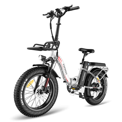 Fafrees F20 MAX 2023 Version 500W 20" Fat Bike Folding Electric Bike 22.5Ah Samsung Battery