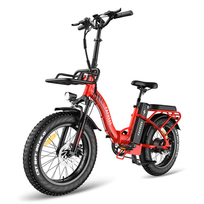 Fafrees F20 MAX 2023 Version 500W 20" Fat Bike Folding Electric Bike 22.5Ah Samsung Battery