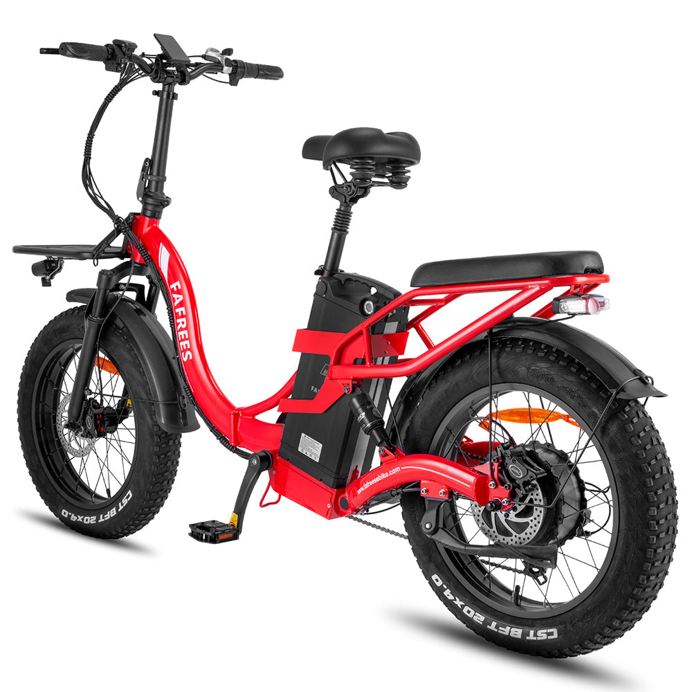 Fafrees F20 X-Max 750W 20" Folding Electric Fat Bike with 1440Wh Samsung Battery E-Bike