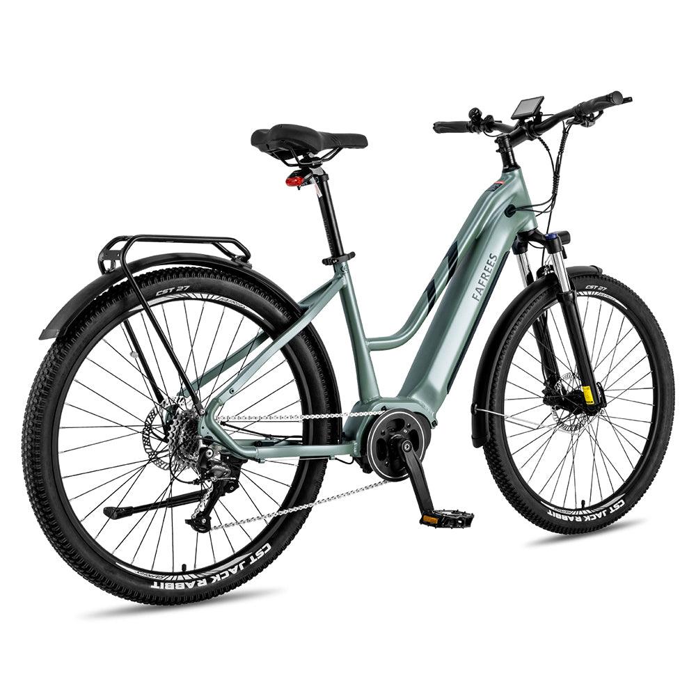 Fafrees FM8 250W 27.5" Mid-Drive Motor Electric Trekking Bike City E-bike 14.5Ah Support App - Buybestgear