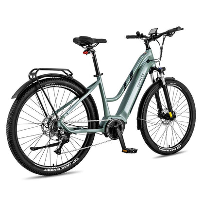 Fafrees FM8 250W 27.5" Mid-Drive Motor Electric Trekking Bike City E-bike 14.5Ah Support App - Buybestgear