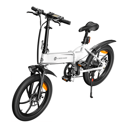 ADO A20+ 250W Folding Electric Bike City E-bike 10.4Ah Battery with New Controller - Buybestgear