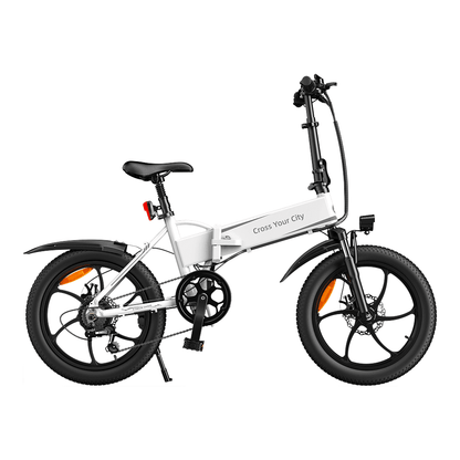 ADO A20+ 250W Folding Electric Bike City E-bike 10.4Ah Battery with New Controller - Buybestgear