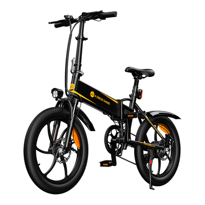 ADO A20+ 250W Folding Electric Bike City E-bike 10.4Ah Battery with New Controller - Buybestgear