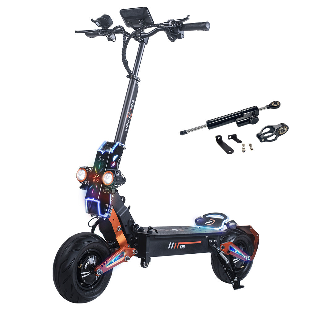 OBARTER D5 12 "2500W * 2 off-road elektrische scooter met dubbele motor 48V 35Ah