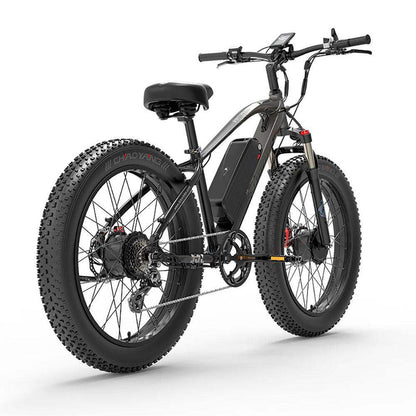 Lankeleisi MG740 PLUS 1000Wx2 26" Fat Bike Dual Motor E-Mountain Bike EMTB 20Ah Samsung Battery [ Pre-order ] - Buybestgear