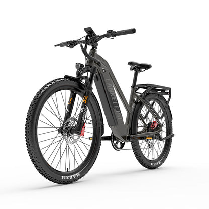 Lankeleisi MX600 PRO 500W 27,5" elektrische trekkingfiets 20Ah Samsung batterij Commuter E-bike