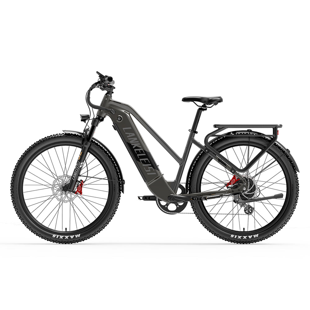 Bici da trekking elettrica Lankeleisi MX600 PRO 500W 27,5" 20Ah Batteria Samsung per pendolari E-bike [Preordine]